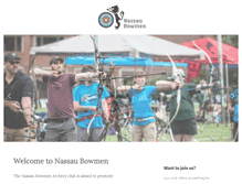 Tablet Screenshot of nassaubowmen.org